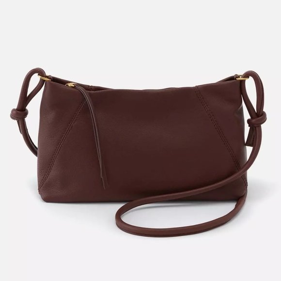 Bags Nwt New Hobo Vision Crossbody Mahogany Leather Retired Rare
